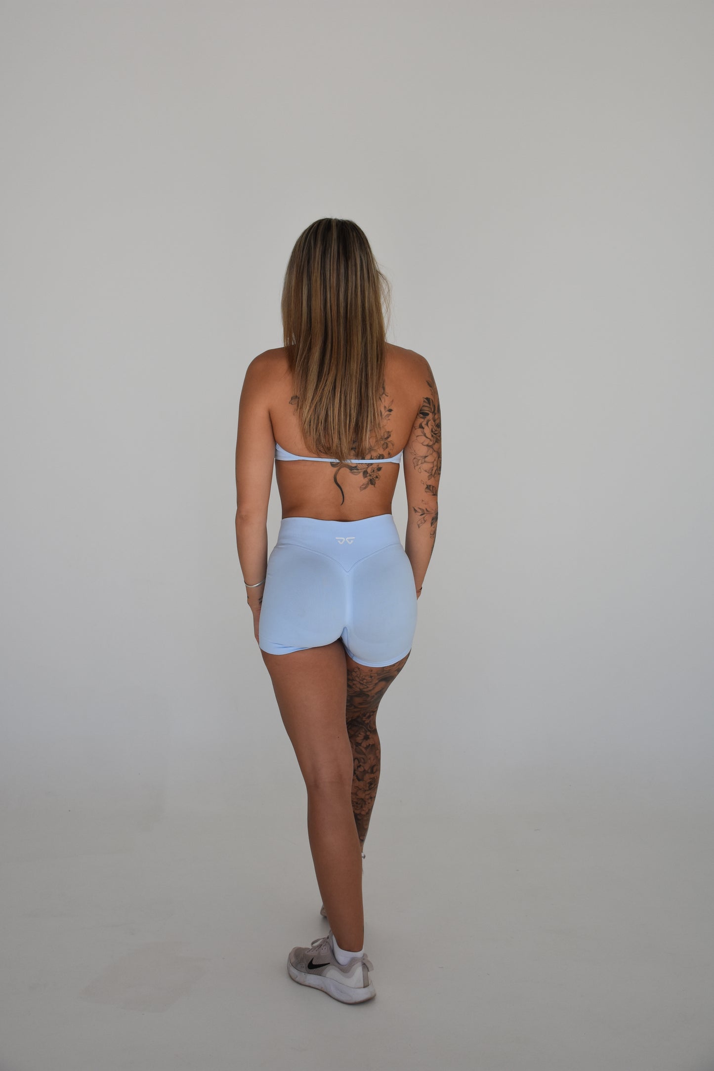 Gym Gods Sculpt shorts - Ice Blue
