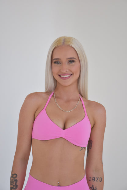 Gym Gods Sculpt crop - Pink