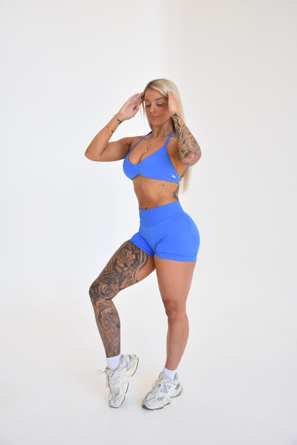 Gym Gods Sculpt crop - Blue