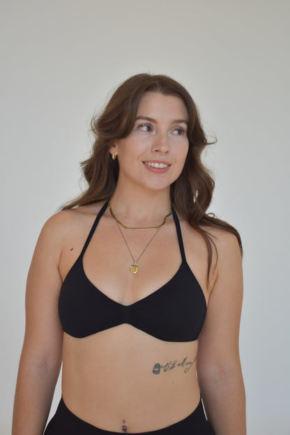 Gym Gods Sculpt crop - Black